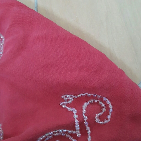 NWT, Nicole Miller Silk Beaded Gown, Prom - Picture 6 of 6